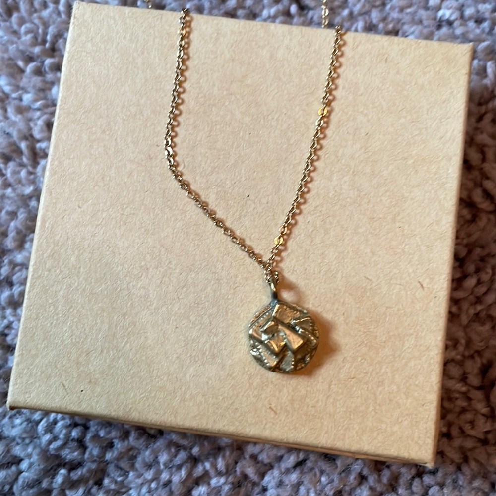 Brass necklace
